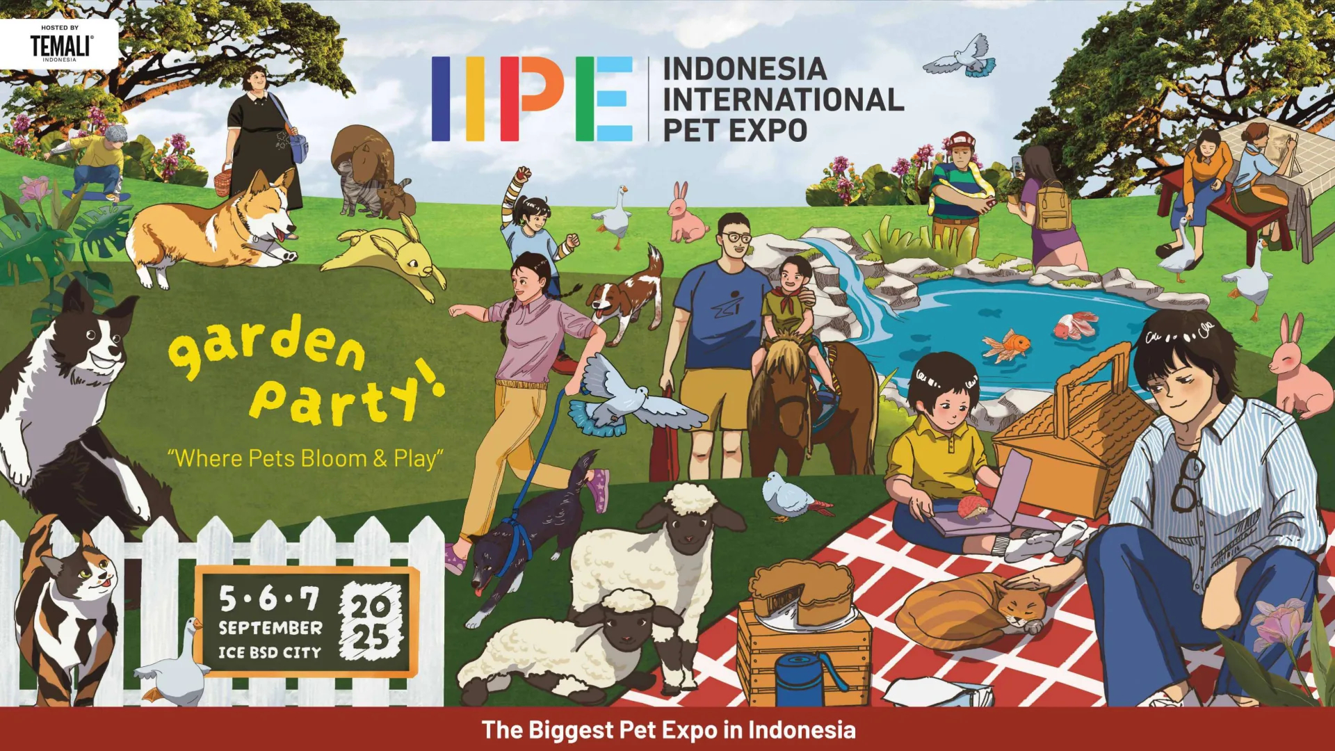 Tema IIPE 2025 — Garden Party