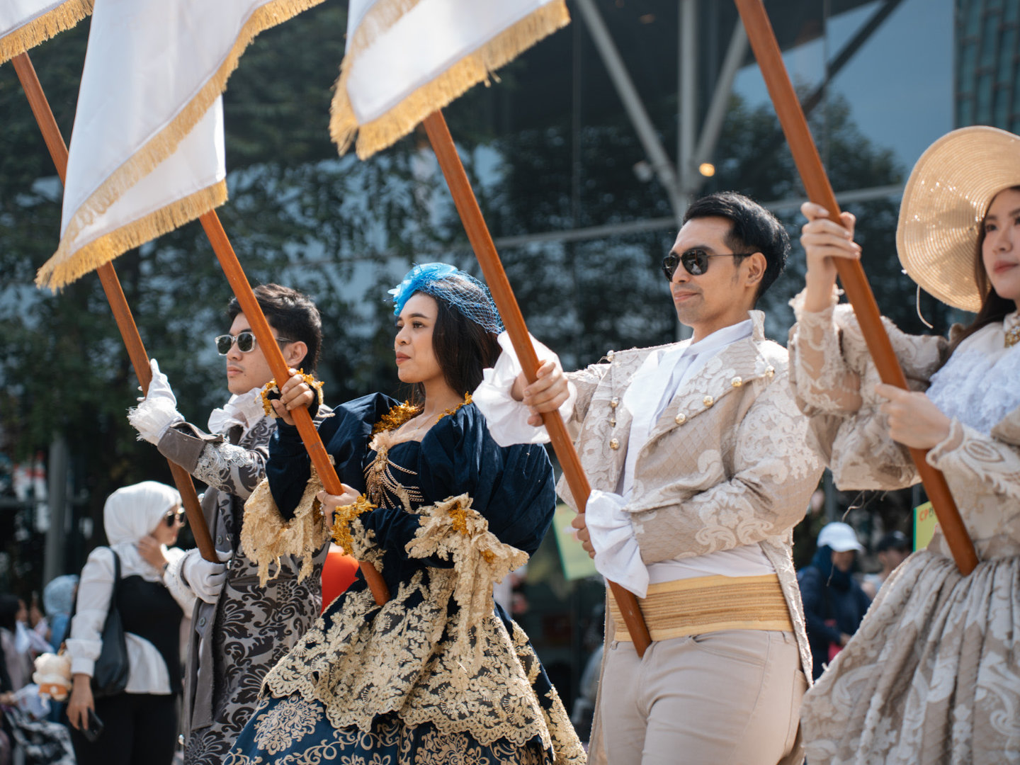 Suasana kompetisi dan aktivitas bersama hewan peliharaan