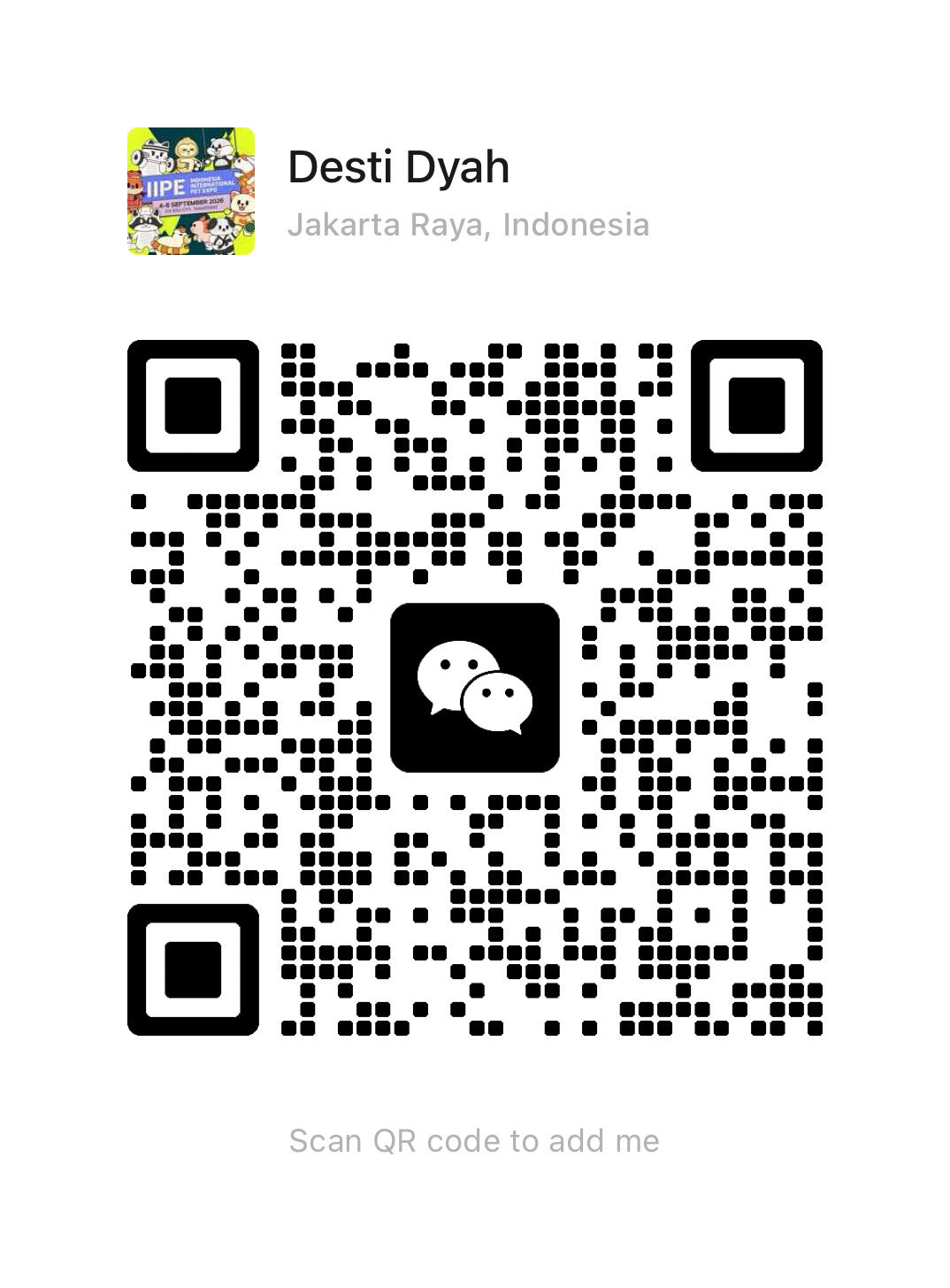 WeChat QR Desti